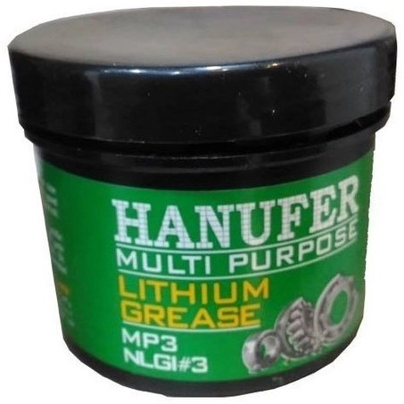 گریس هانوفر HANUFER پایه لیتیوم نسوز سبز 100 گرمی mp3
